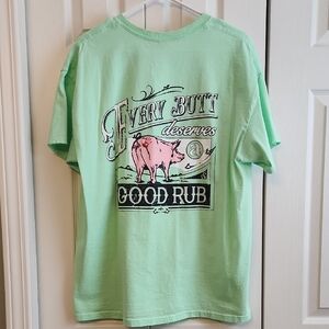 Every Butt Deserves A Good Rub - Funny Pig Grilling BBQ Tshirt